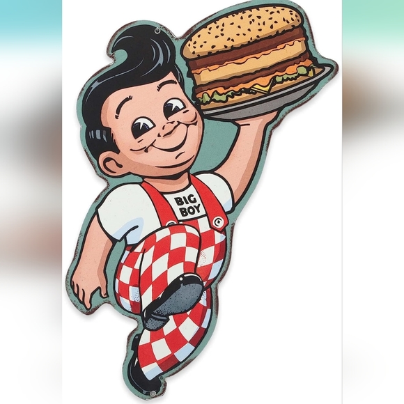 COPY - Bobs big boy restraunt neon clock. - Picture 8 of 9